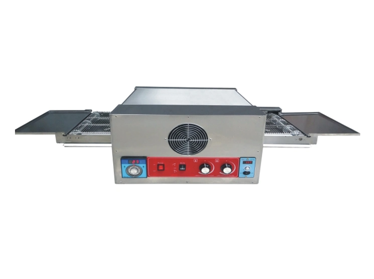KRD Commercial Conveyor Pizza oven 20 pizzas of 18'' per hour Electric WEP-18