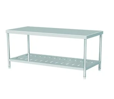 KRD Stainless Steel Work Table Bottom Shelf 1500x600x800mm