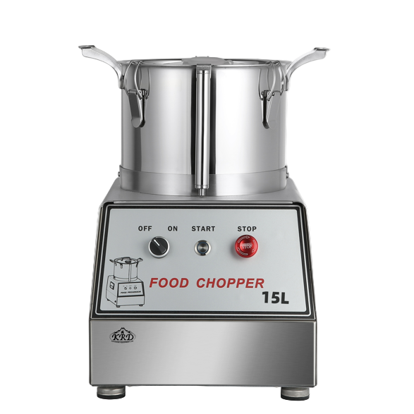 KRD Multi-Functional Food Processor Vegetable & Meat Cutter 15 Litres QS815 stainless steel food chopper 15L
