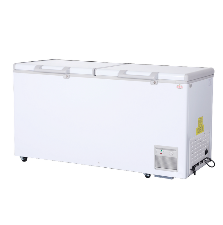 KRD Commercial Chest freezer 171cm Twin Lid 551 Litres BD650