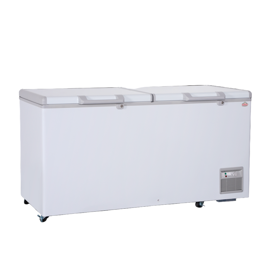 KRD Commercial Chest freezer 171cm Twin Lid 551 Litres BD650