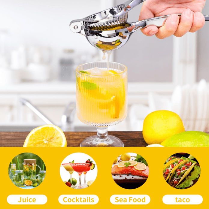 KRD Manual Lemon Squeezer Heavy Duty Citrus Hand Press