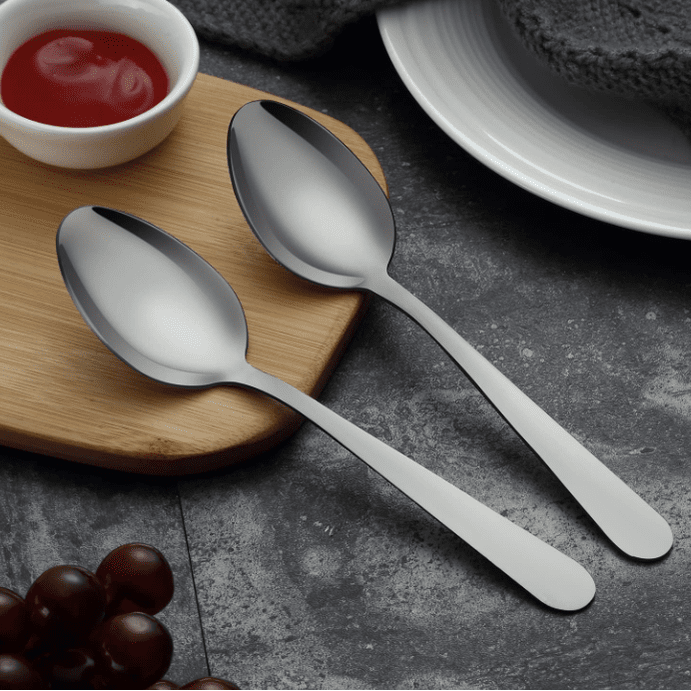 KRD Stainless Steel Dinner Knives 12 Piece Set