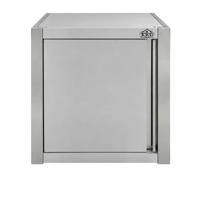 KRD Wall cabinet 1 hinged door Stainless steel Width 600mm Depth 400mm THWSR64