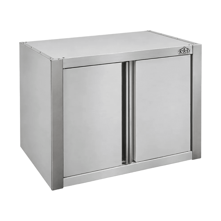 KRD Wall cabinet Double hinged door Stainless steel Width 800mm Depth 400mm THWSR84