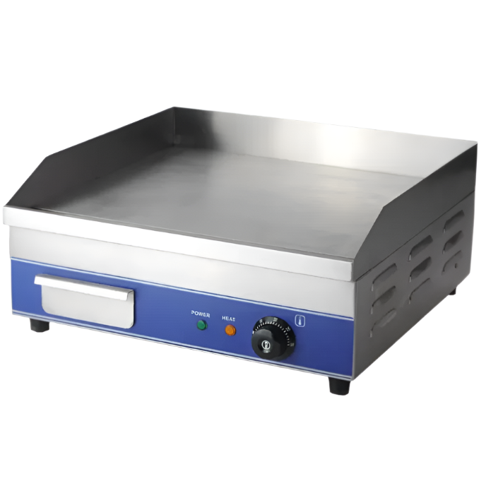 KRD Commercial Chrome Plate Griddle 550x430*230mm 3KW Electric 55cm