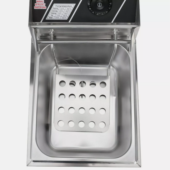 KRD Commercial Fryer Single Electric 6 litre 2.5KW Countertop