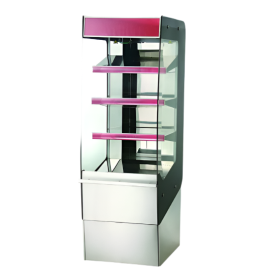 KRD Slimline Grab & Go Heated Display Multideck Merchandiser 620(w)x650(d)x1450(h)mm