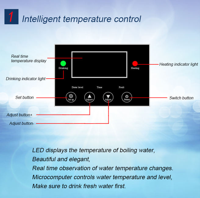 KRD Commercial Hot Water Boiler Autofill 30 litres/hour