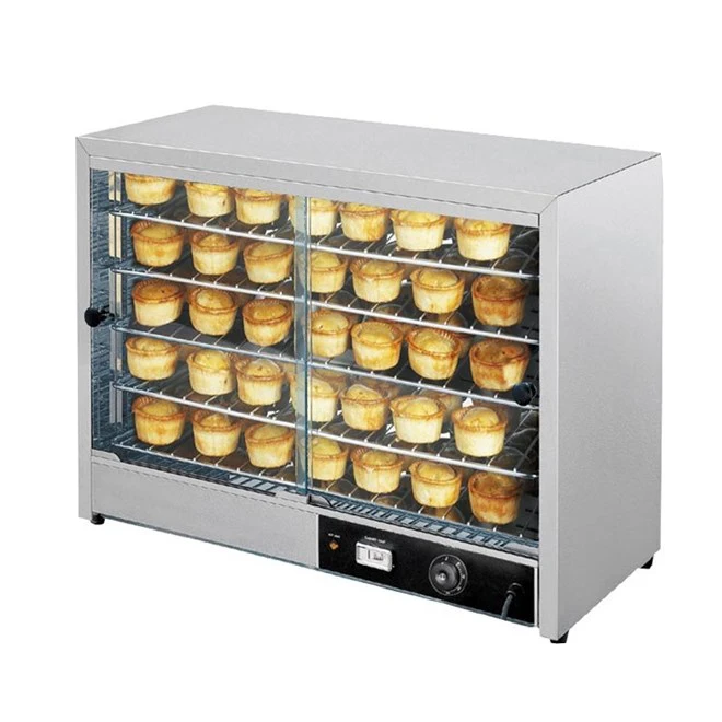 KRD Premium Hot display case Pie warmer 5 shelves Countertop 1500W FW805