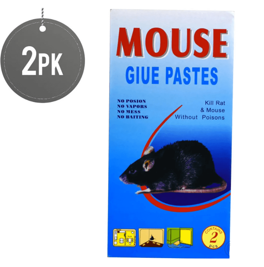 Mouse Glue Trap Medium 2 pack sticky board