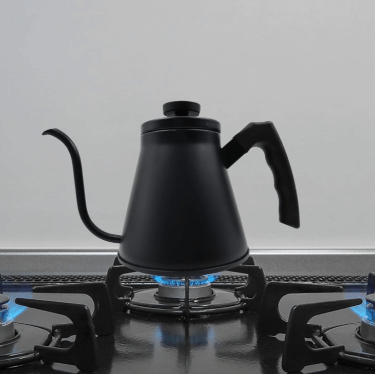KRD Pour Over Stovepot Gooseneck Coffee Kettle with Thermometer 800ml