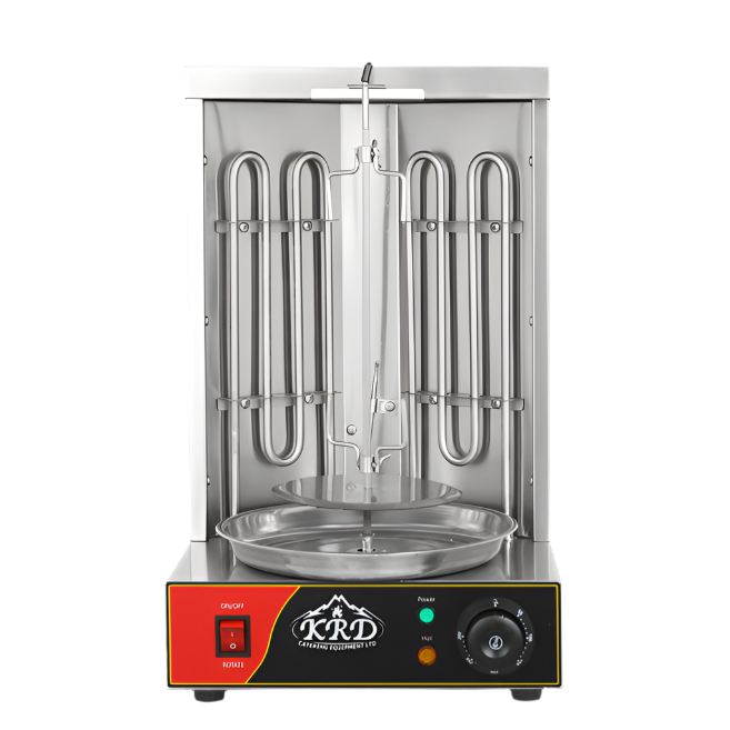 KRD Commercial Gyros/Kebab grill Electric Bottom motor Capacity 8kg 2.4kW