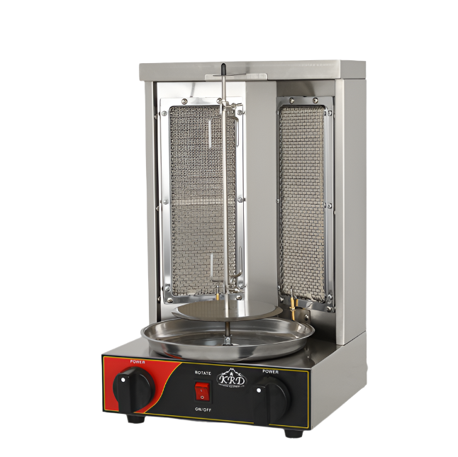 KRD Commercial Gyros/Kebab grill Gas Bottom motor CG25