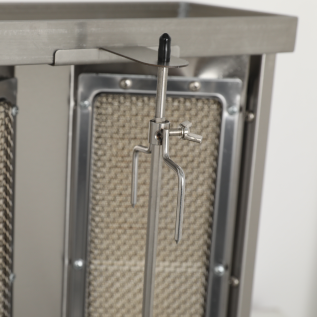 KRD Commercial Gyros/Kebab grill Gas Bottom motor CG25