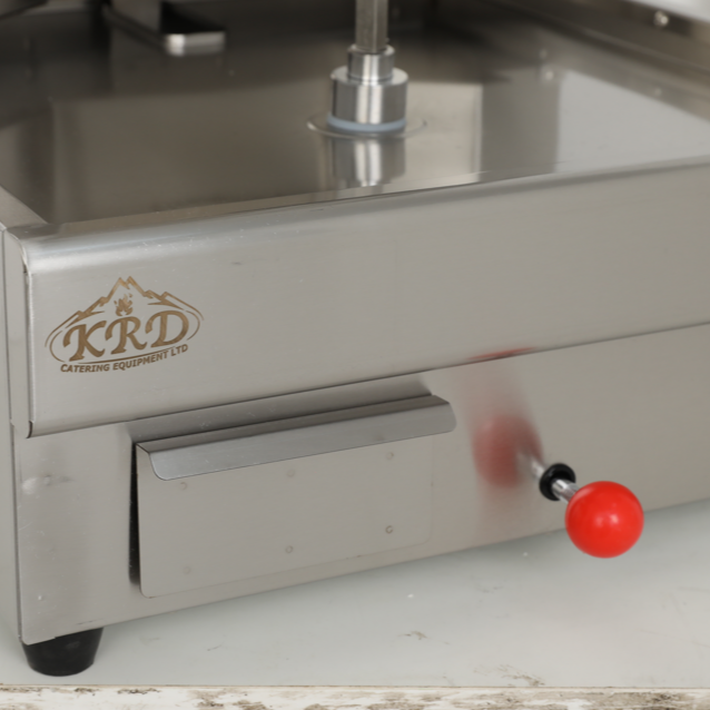 KRD Professional Gyros/Kebab grill Gas Movable body 3 Burners