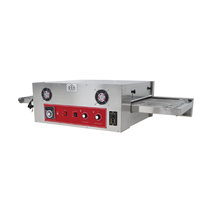 KRD Commercial Electric Conveyor Pizza oven 20 pizzas of 18'' per hour LM18C 220V