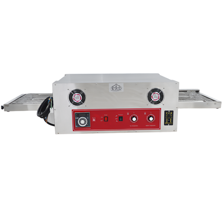 KRD Commercial Electric Conveyor Pizza oven 20 pizzas of 18'' per hour LM18C 220V