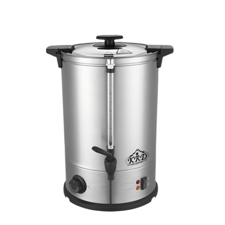 KRD Commercial Water Boiler Double Wall 15 Litres Stainless Steel KWB15L