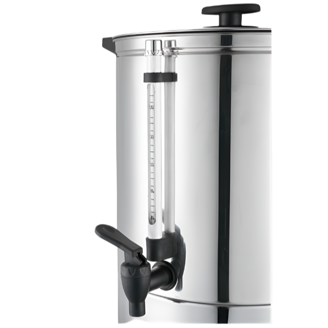 KRD Commercial Water Boiler Double Wall 15 Litres Stainless Steel KWB15L