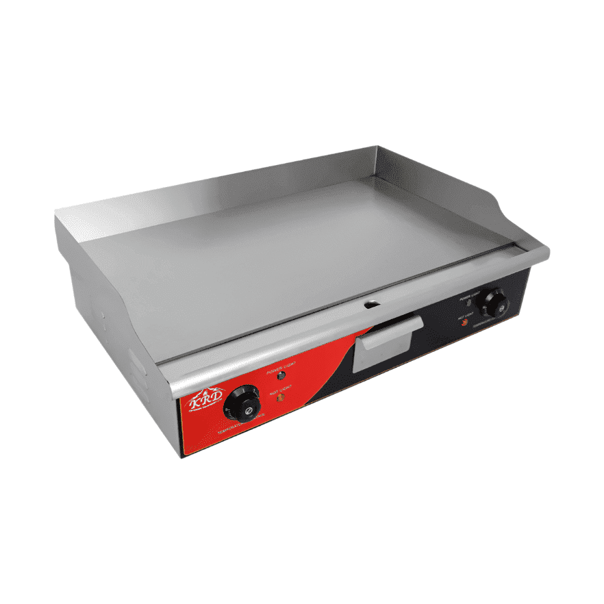KRD Electric Flat Griddle 728mm Smooth Plate 4.4kW Chrome KEG-820C