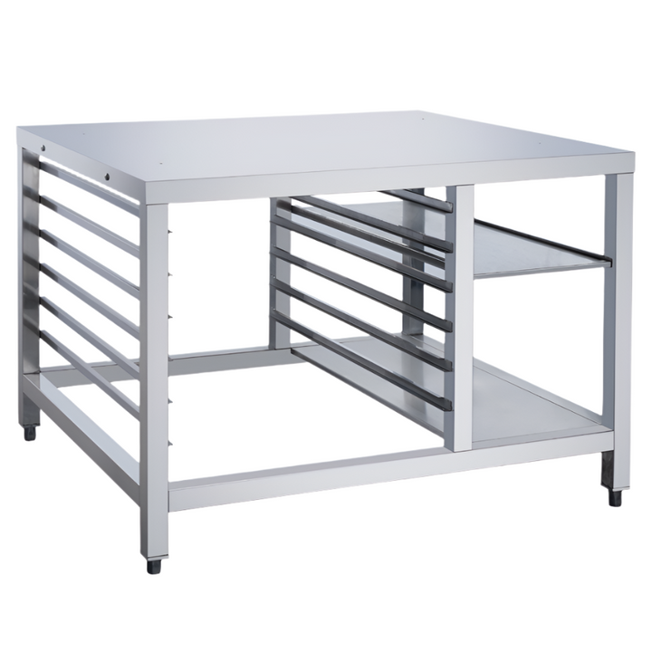 KRD Commercial Combi Oven Stand with 6 Tier Tray Rack GN1/1 800x900x620mm Stainless Steel