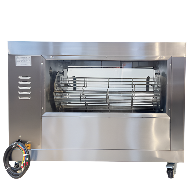 KRD Commercial Digital Electric Chicken Rotisserie Oven 4 baskets 12-16 chickens Countertop CY268