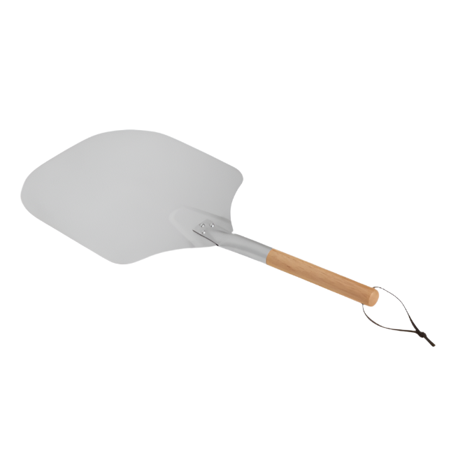 KRD Aluminium Pizza Peel with Bamboo Handle 30cm Width