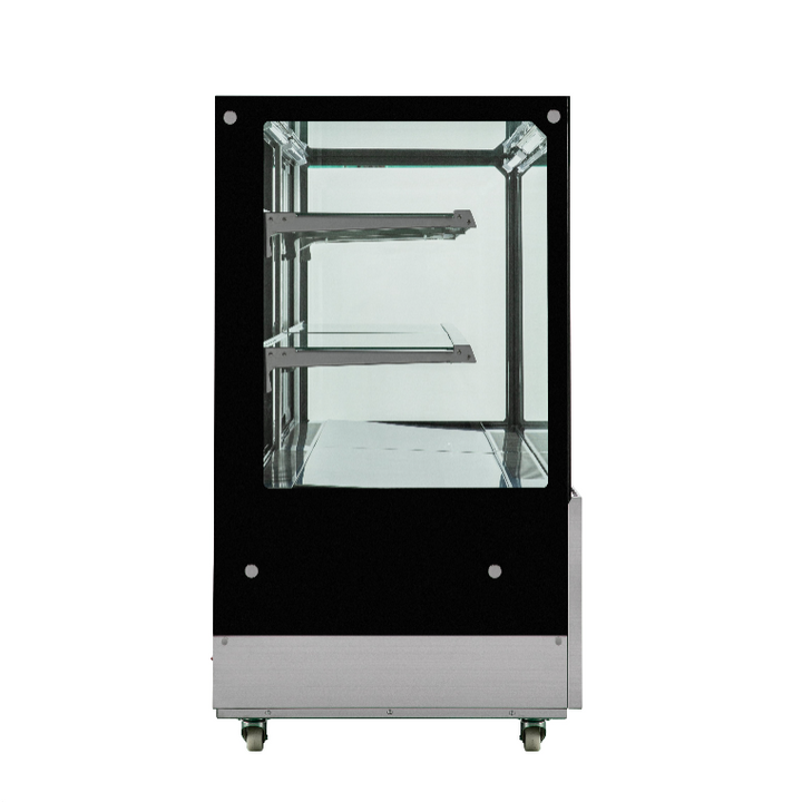 KRD 1800mm Commercial Display Merchandiser Cake Fridge 700 litres 2 shelves Stainless Steel