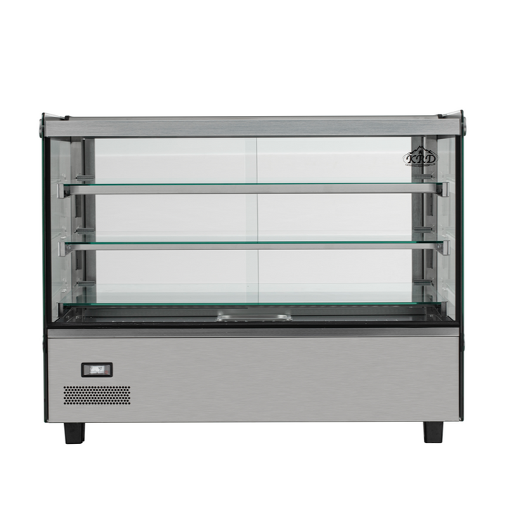 KRD Commercial 160 Litre Countertop Display Warmer 3 shelf stainless steel