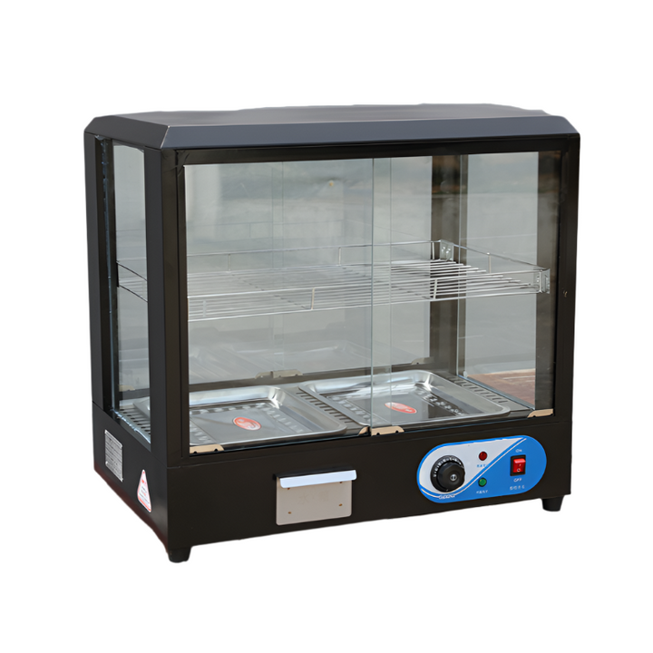 KRD Commercial 66cm Hot Display Case Pie Warmer Countertop CY66