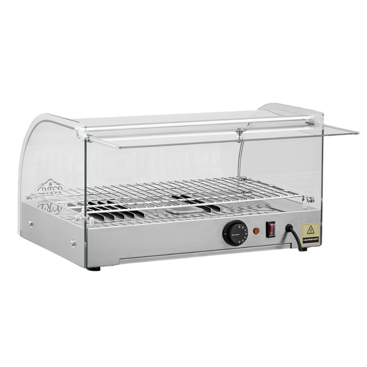 KRD Curved Front Heated Display Case 25 Litres Countertop XCR25L