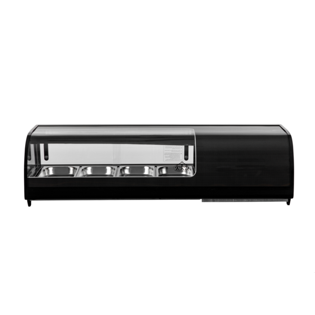 KRD Commercial Refrigerator Sushi & Tapas Showcase 4xGN1/3 XCS42L