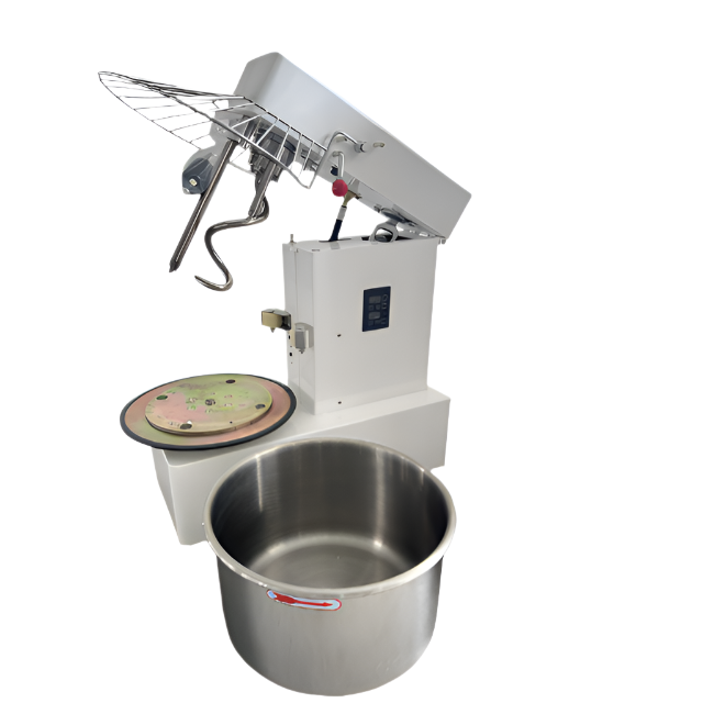KRD Professional Spiral Dough Mixer 20 litres Liftable head Removable bowl 2 speeds 1 phase HS20T