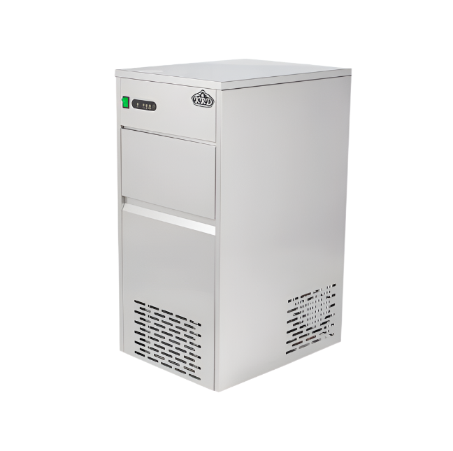 KRD Commercial Bullet Ice Machine 80kg/24h 25kg Bin ZB80A