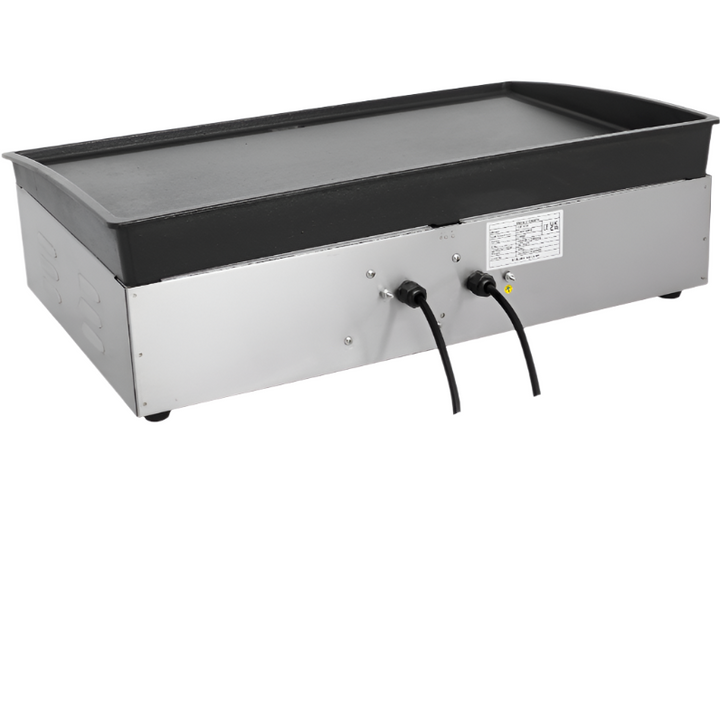 KRD Commercial Griddle Smooth 640x400mm Enamelled plate 3.6kW Electric OP830