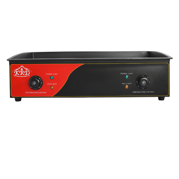 KRD Commercial Griddle Smooth 640x400mm Enamelled plate 3.6kW Electric OP830