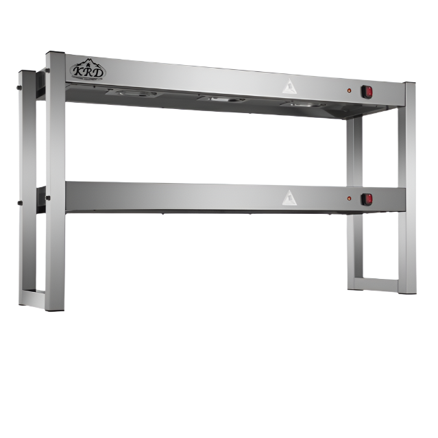 KRD 2 Tier Heated Gantry/Passthrough with Lights 120cm FWL122