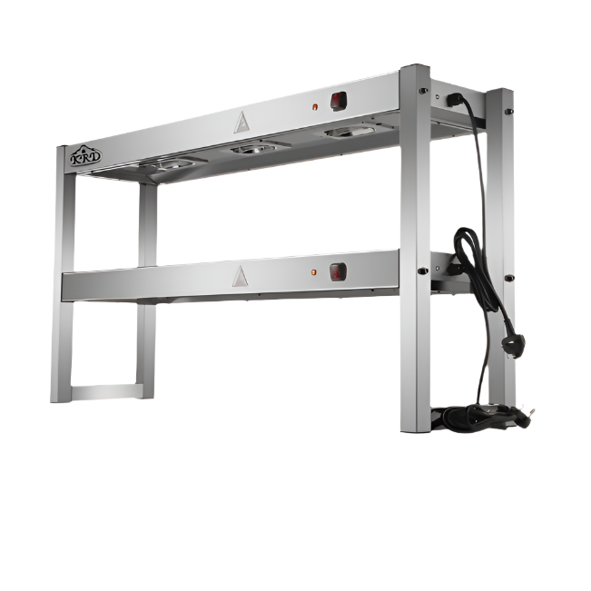 KRD 2 Tier Heated Gantry/Passthrough with Lights 120cm FWL122