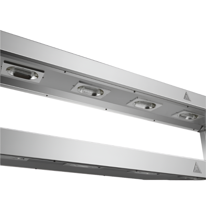 KRD Commercial Quartz Lamp Heating Gantry 2 tier 1500mm