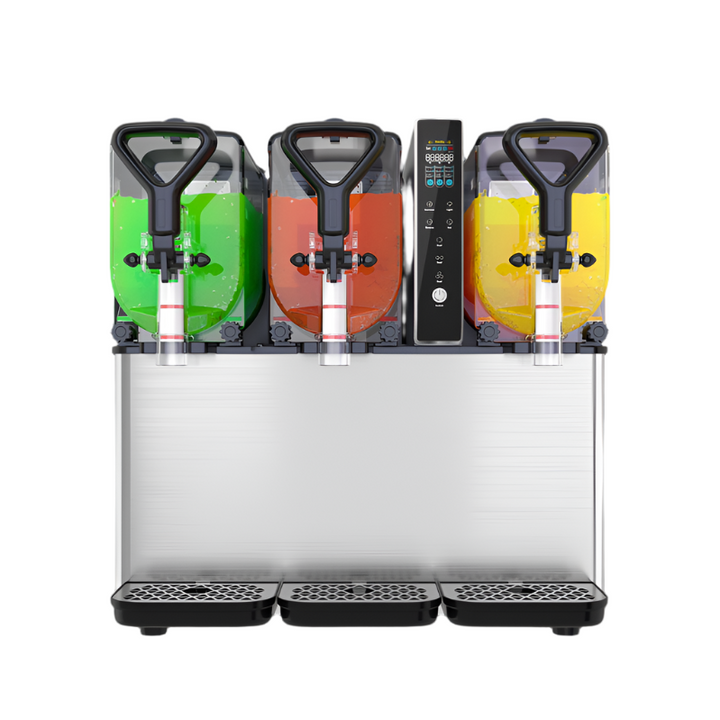 KRD Commercial Slush Machine 3 x 3 Litres Digital 490x530x545mm RL3X3