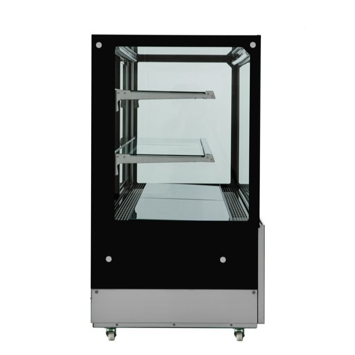 KRD Commercial Cake Display Fridge Merchandiser 430 litres 2 shelves Stainless 1200mm