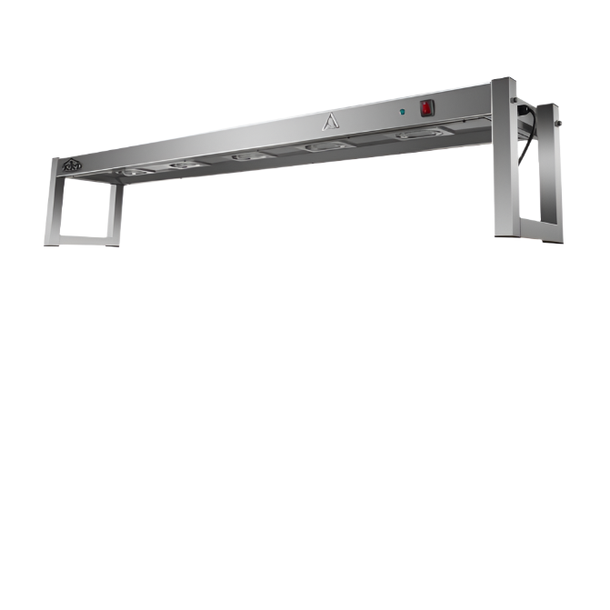 KRD Commercial Quartz Lamp Heating Gantry Single tier 1800mm FWL181