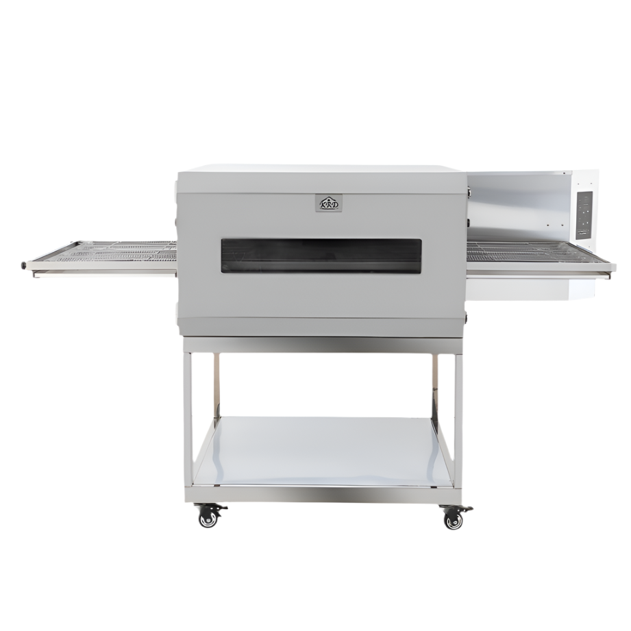 KRD Commercial Gas Conveyor Pizza Oven 32'' Standing 20 Pizzas of Per Hour Programmable LM32Q
