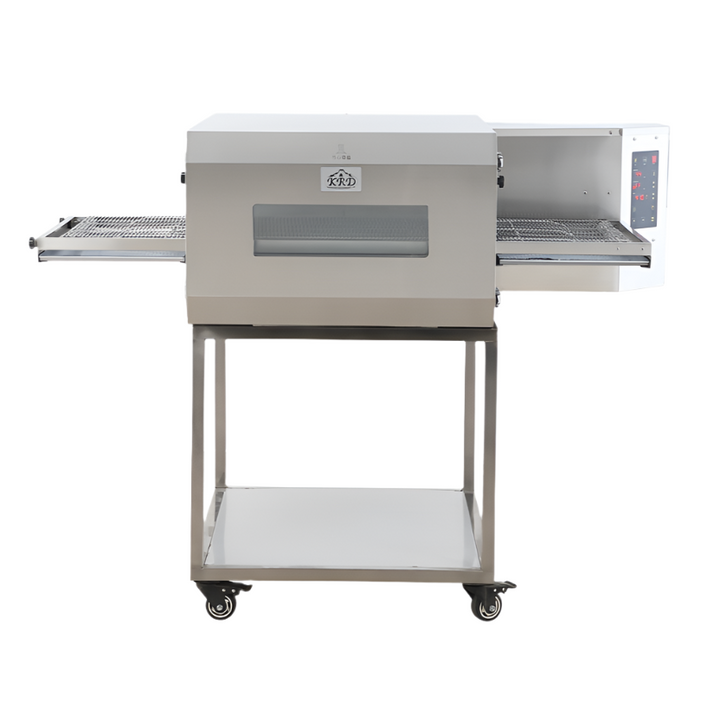 KRD Commercial Electric Conveyor Pizza Oven Standing 20 Pizzas of 18'' Per Hour Digital Programmable LM18D