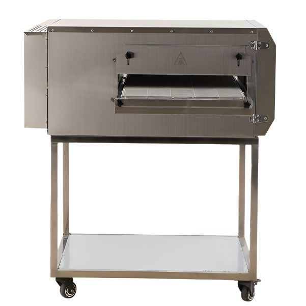 KRD Commercial Electric Conveyor Pizza Oven Standing 20 Pizzas of 18'' Per Hour Digital Programmable LM18D