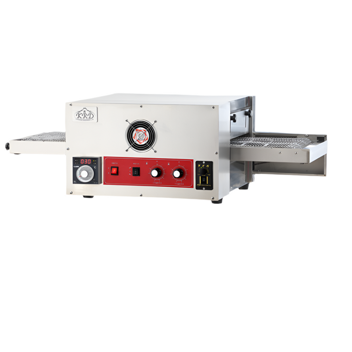 KRD Commercial Electric Conveyor Pizza oven 16 pizzas of 12'' per hour LM12C 220V