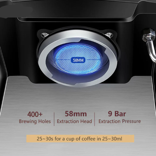 KRD Commercial Espresso Coffee Machine Automatic Tall cups 2 groups 6 Litres G3120C