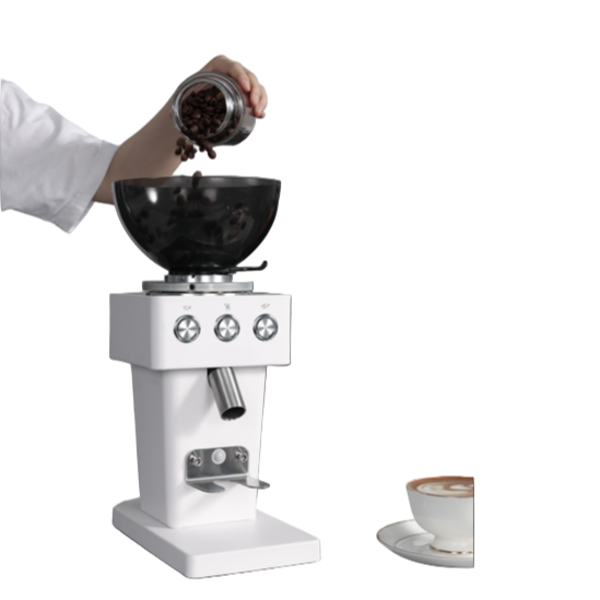 KRD On Demand Coffee Grinder 280g hopper 60 mm Flat Burrs G9015A