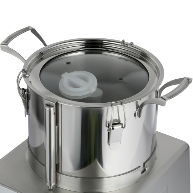 KRD Multi-Functional Food Processor Vegetable & Meat Cutter 10 Litres QS810 stainless steel bowl with lid